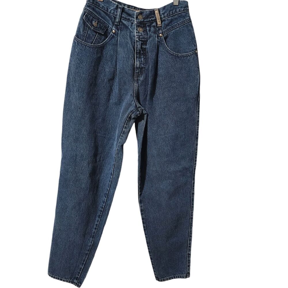 Levi's Womens High Waisted Mom Jeans Size 11  Blue Made USA 91' Vintage
